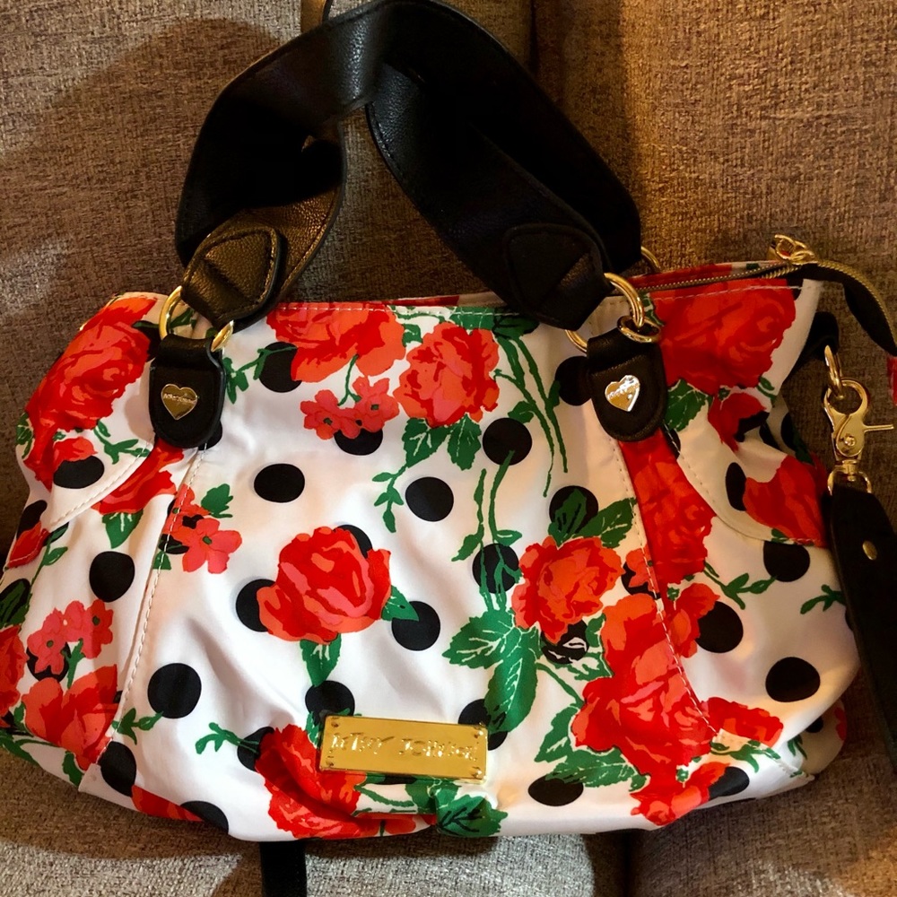 Betsy Johnson Purse Polka Party